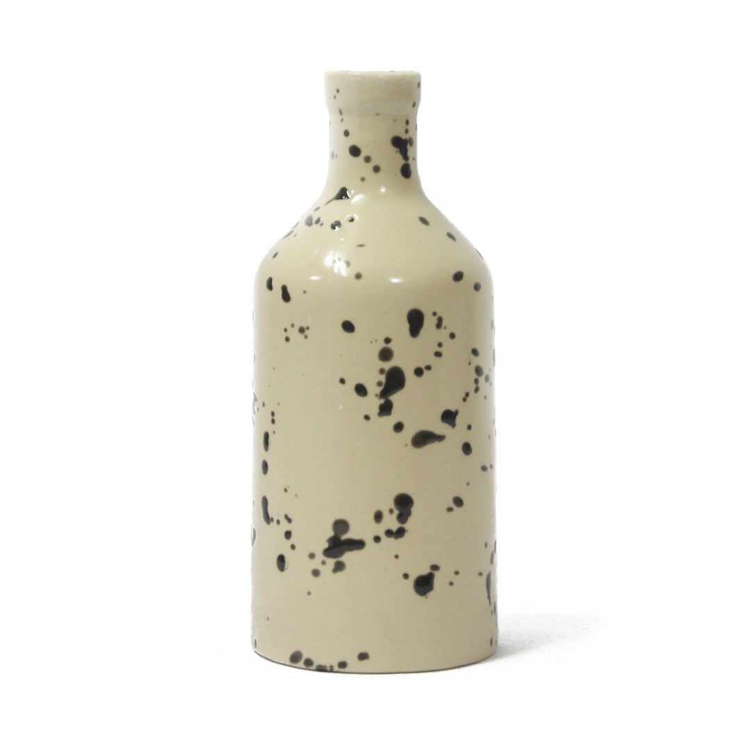 Black & White Ceramic Bottle Vase