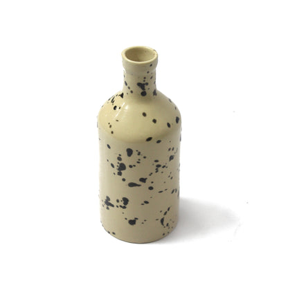 Black & White Ceramic Bottle Vase