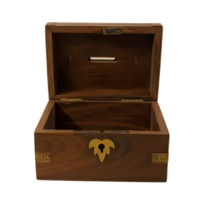 Heritage Brass Lock Money Bank