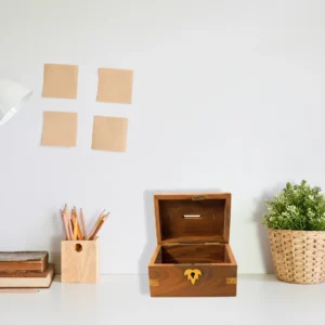 Heritage Brass Lock Money Bank