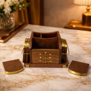 Classic Wooden Cutlery Stand