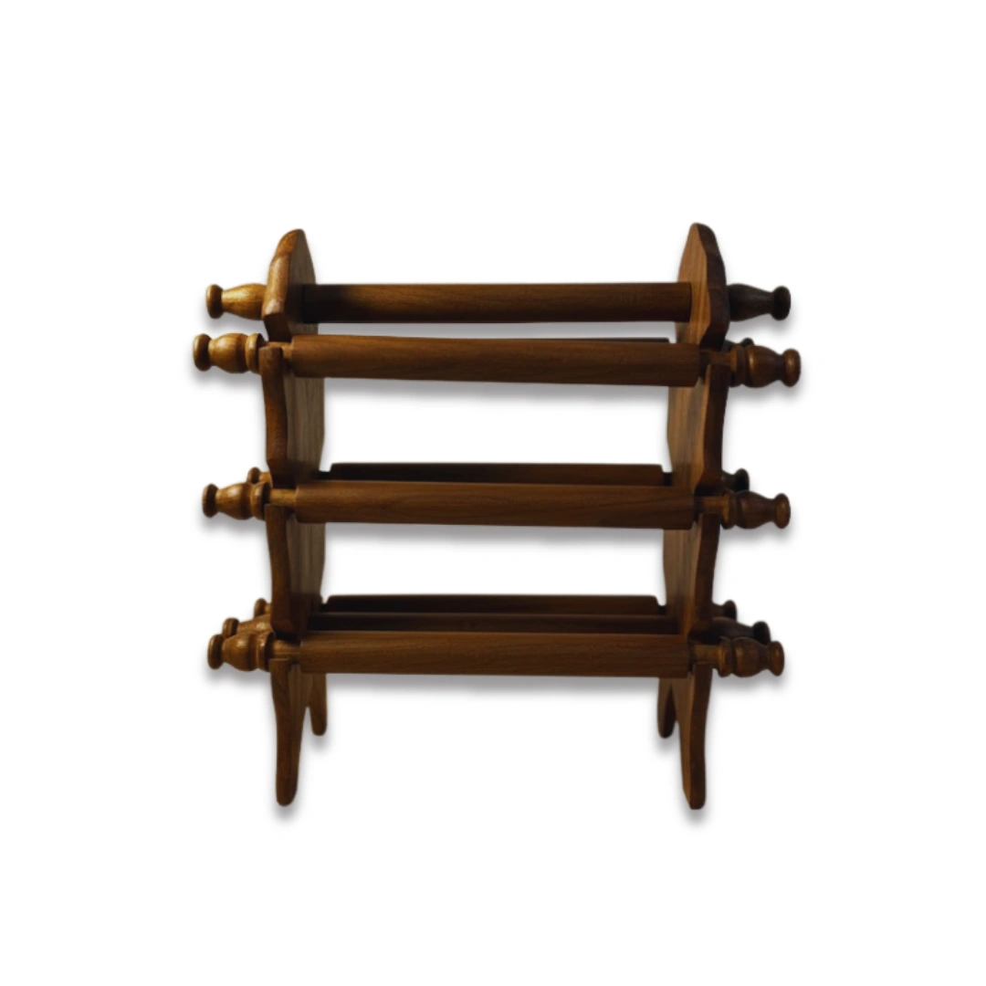Premium Handcrafted Wooden Bangle Rack / Bangle Stand – Traditional Jewellery Organizer
