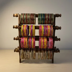 Premium Handcrafted Wooden Bangle Rack / Bangle Stand