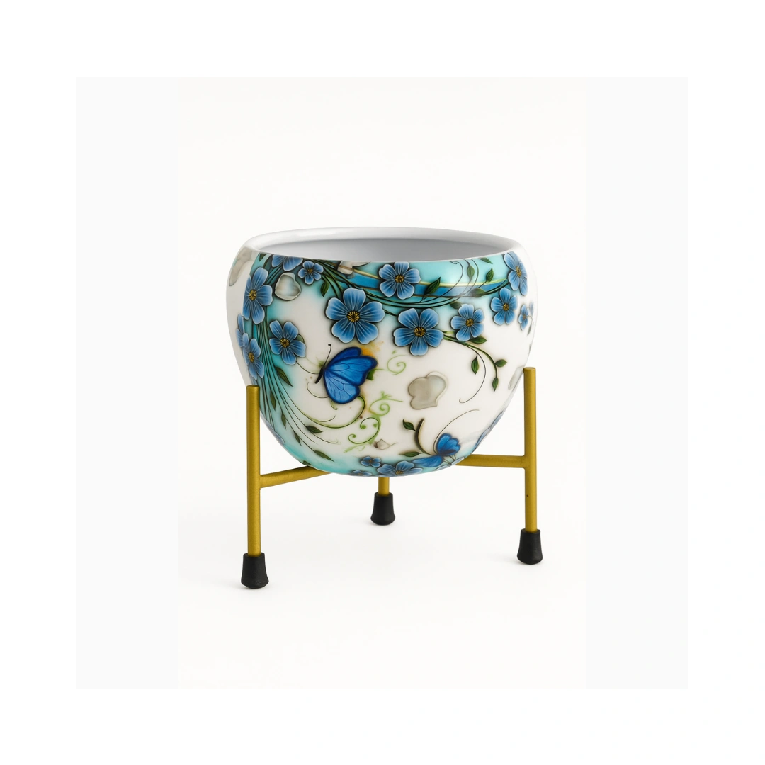 Metal Mandala Flower Planter (Mandala Fusion 1)