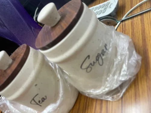 Tea Coffee Sugar Jar Set (3pcs) photo review